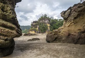 Borneo, Strand im Baku Nationalpark