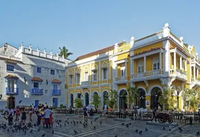 Unterwegs in der Altstadt von Cartagena, Kolumbien