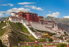 Potala-Palast in Lhasa, Tibet