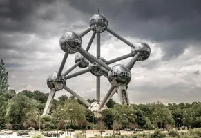 Das Atomium in Brüssel – ikonisches Wahrzeichen mit beeindruckendem Panoramablick über die belgische Hauptstadt.