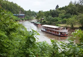 Die RV River Kwai unterwegs auf dem Kwai