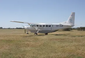 Beispiel für ein Kleinflugzeug auf Inlandsflügen