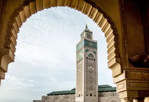 Hassan-II.-Moschee in Casablanca