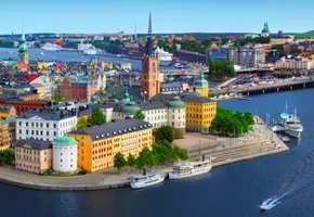 Panorama von Stockholm