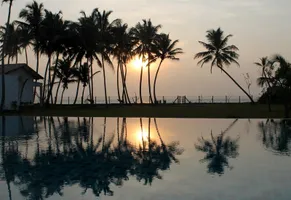 Abendstimmung am Pool Area 7 
