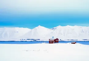 Islands Winterlandschaft 
