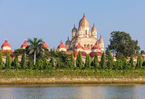 Dakshineswar Kali-Tempel in Kolkata © saiko3p