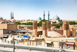 Iran_Blick auf Yazd