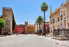 Plaza del Triumfo in Sevilla