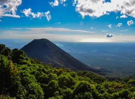 Izalco Volcano vom Cerro Verde-Nationalpark, El Salvador
