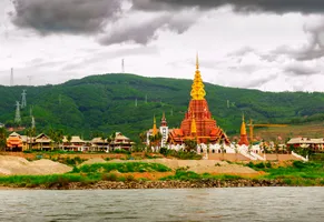 Jinghong am Lancang Fluss, China