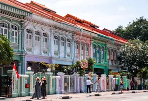 Joo Chiat Road im Stadtviertle Katong
