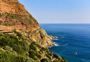 Küstenstraße bei Kapstadt, Südafrika