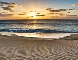 Sonnenuntergang auf der Insel Sal