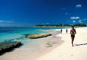 Strand auf Guadeloupe
