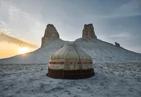 Yurt am Ustyurt Plateau