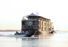 Die Aqua Nera unterwegs auf dem Amazonas