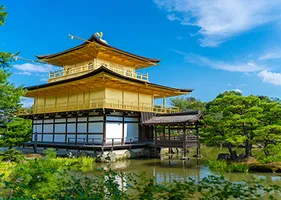 Goldener Pavillon in Kyoto
