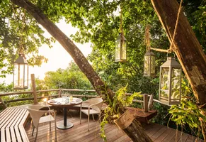 Aussichtsplattform vom Bawah Reserve