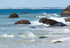 Küste von Marthas Vineyard