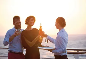 Entspannte Atmosphäre an Bord von MS EUROPA 2