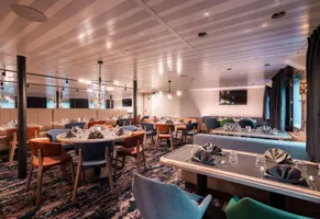 Restaurant der MS Plancius