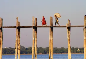 U-Bein-Brücke in Mandalay
