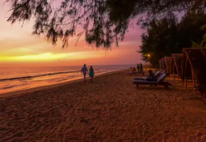 Abendstimmung am Strand