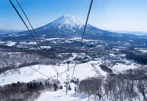 Piste von Niseko, Hokkaido 
