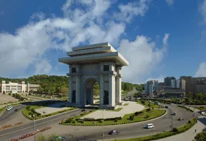 Triumphbogen in Pjöngjang 