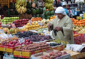 Obsthändler in Kairo