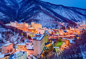 Noboribetsu bei Nacht