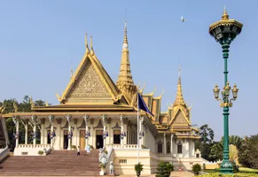 Der Königspalast in Phnom Penh
