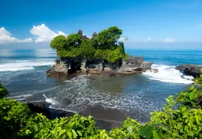 Der Meerestempel Tanah Lot, Bali