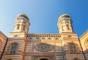 Die prächtige Dohány Straßensynagoge in Budapest