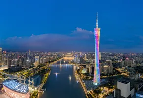 Guangzhou bei Nacht