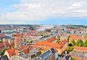 Blick vom Turm der Erlöserkirche 