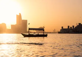 Abendstimmung am Dubai Creek