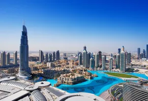 Panorama von Dubai