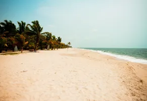 Strand in Kerala, Indien