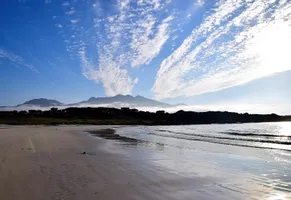 Strandidylle auf den Lofoten, Norwegen