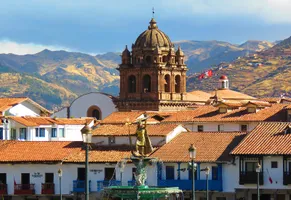 Plaza de Armes in Cusco, Peru