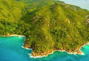 Luftaufnahme von Mahé