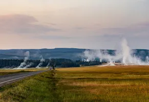 Bei Cody, Yellowstone-Nationalpark