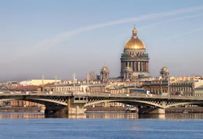Sicht auf die Isaakskathedrale