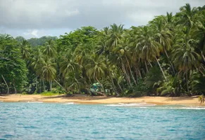 Strand auf Sao Tomè und Principe