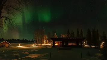 Sauna unter dem Sternenhimmel