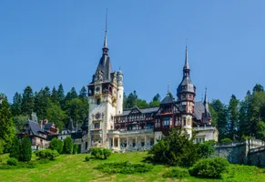 Schloss bei Sinaia, Rumänien Reise