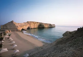 Shangri-La Al Husn, privater Strand