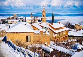 Sighnaghi im Winter
